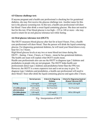Normal Gct diabetes mellitus document | PDF