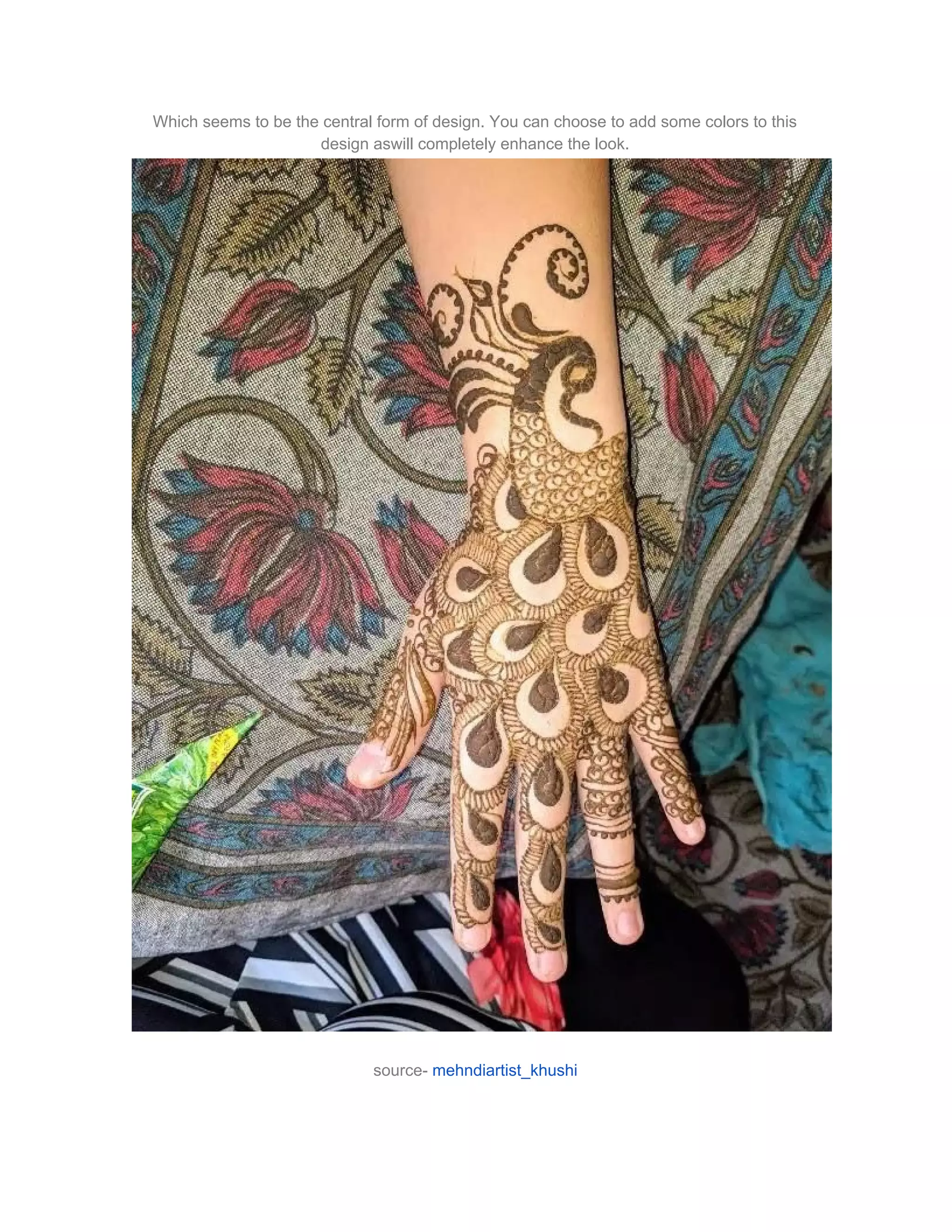 Indian mehndi designs by mehndirangolidesigns.com