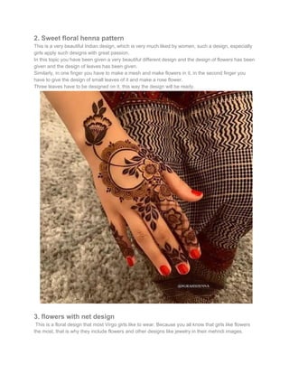 Indian Mehndi Designs By Mehndirangolidesigns Com