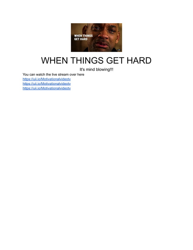 When things get hard | PDF