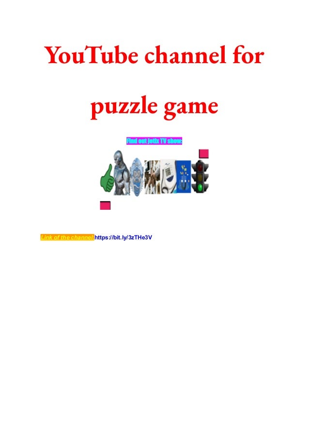 YouTube channel for
puzzle game
Find out jetix TV show:
Link of the channel:https://bit.ly/3zTHe3V
 