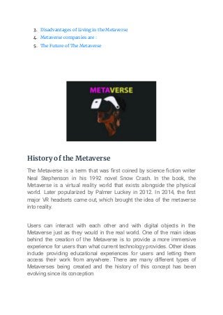 Metaverse technology | PDF