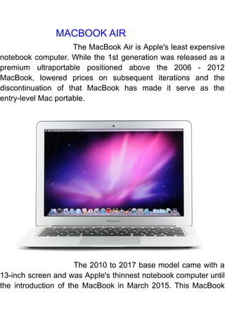Macbook | PDF