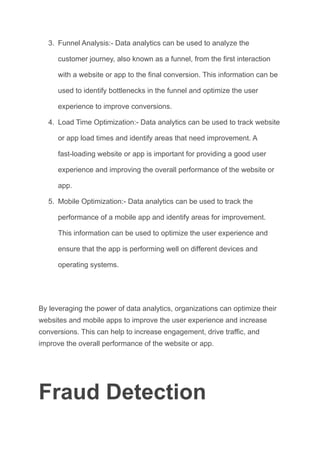 How Google Use Data Analytics | PDF