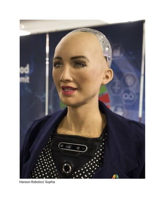 Hanson Robotics' Sophia
 