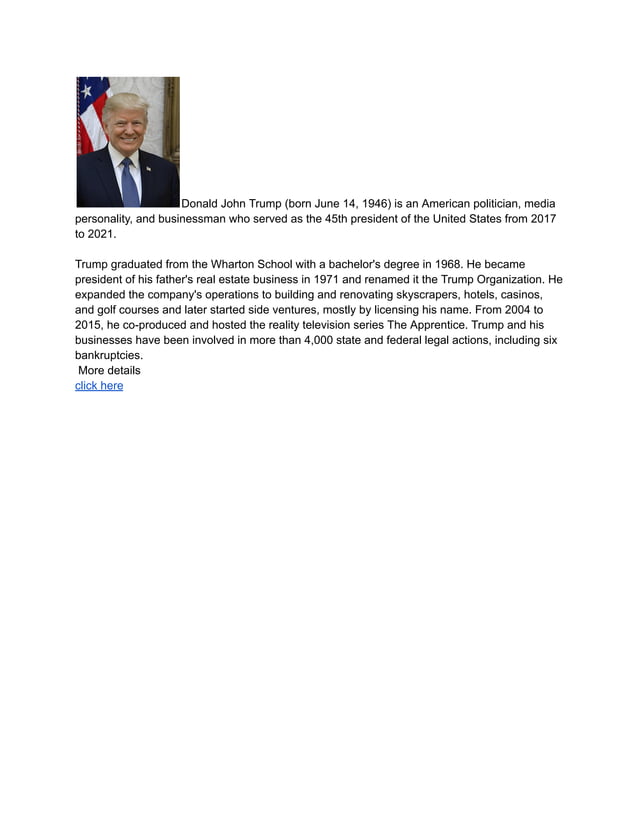 Trump Hd.pdf Donald Trump | PDF