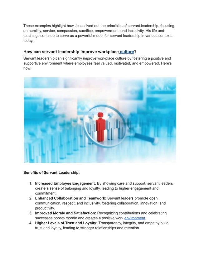 Servant Leadership: Insights from Jesus’ Call to the Twelve | PDF