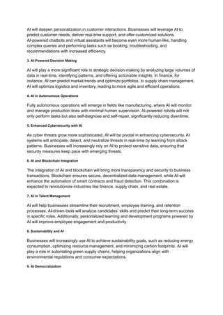 12 Essential AI Tools for Businesses to Thrive in 2024 | PDF