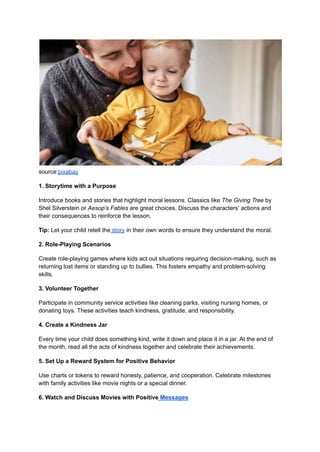10 Fun Ways to Teach Character Development to Children | PDF