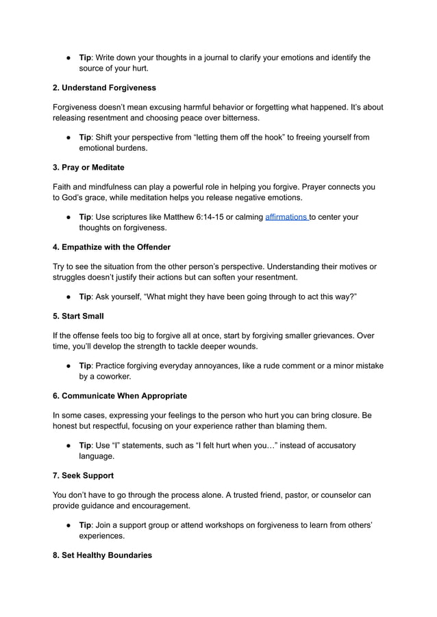 70 Times 7 Forgiveness According To Jesus Pdf