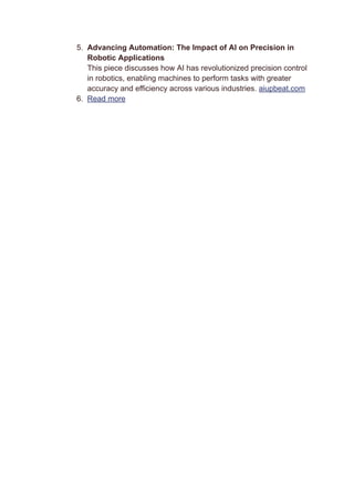 9 Challenges and Solutions in Robotics Hardware Development | PDF