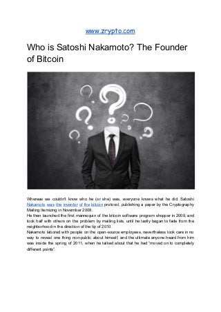 Founder of Bitcoin | Satoshi Nakamoto [Everything Explained]