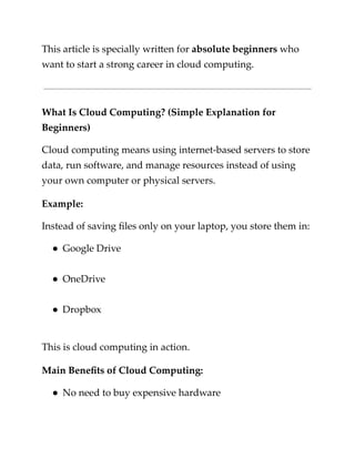 Azure Cloud Computing Course for IT Beginners – Complete Guide for 2025 ...