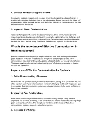 Importance of Effective Communication for Reducing Conflict | Future ...