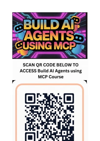 Build AI Agents using MCP Course By IBM: How to Develop Enterprise ...