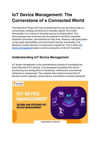 IoT Device Management | PDF