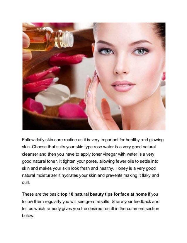 Beauty Tips For Face At Home