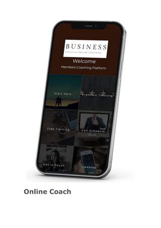 Online Coach
 