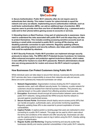 Picture of The Role of Cybersecurity in Protecting Public Wi-Fi Users | PDF