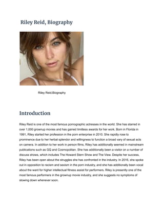 Riley Reid, Biography.pdf