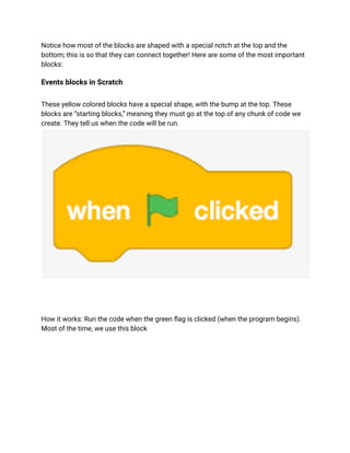 How do I learn to code with Scratch in AEP | PDF
