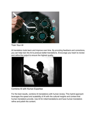 The Transformative Power of AI Translation Tools in Global Marketing | PDF