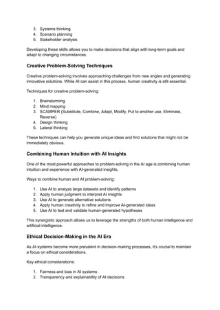 Five Skills You Will Need for a Successful 2025 Career | PDF