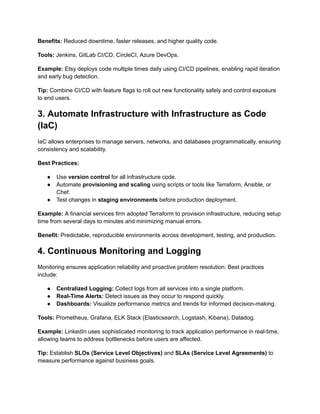 DevOps Best Practices for Enterprises: Accelerate Software Delivery and ...