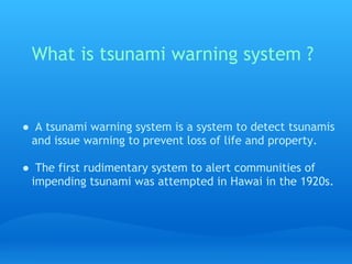 Tsunami damage prevention
