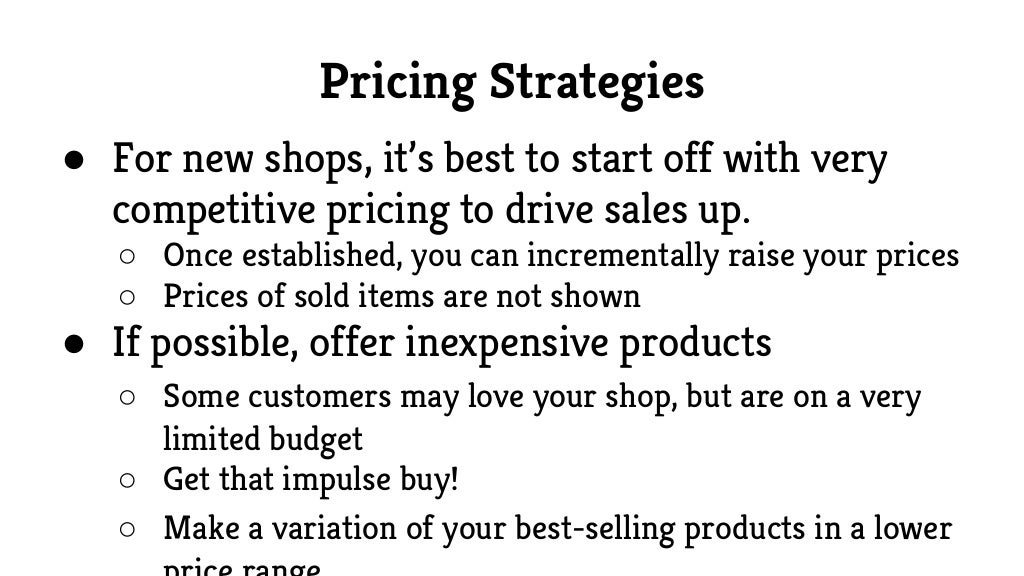 Successful Selling Techniques for Etsy