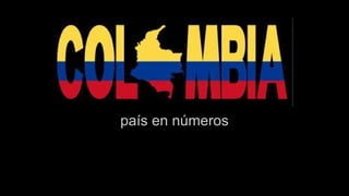 Colombia
país en números

 