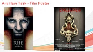 Ancillary Task - Film Poster
 
