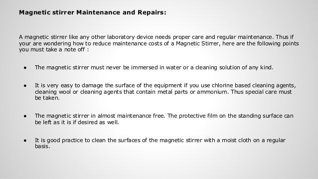 Magnetic Stirrer A Brief Guide