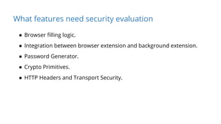 Evaluating a password manager | PPTX