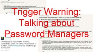 Evaluating a password manager | PPTX