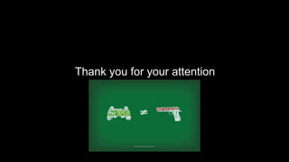 Thank you for your attention, don’t make video
games control your life, just enjoy and don't rage:)
 