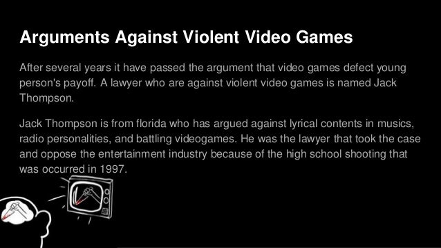 Anti violence in video game essay