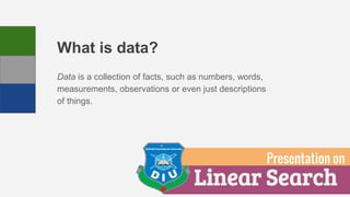 Linear Search Presentation | PPTX | Search | Internet