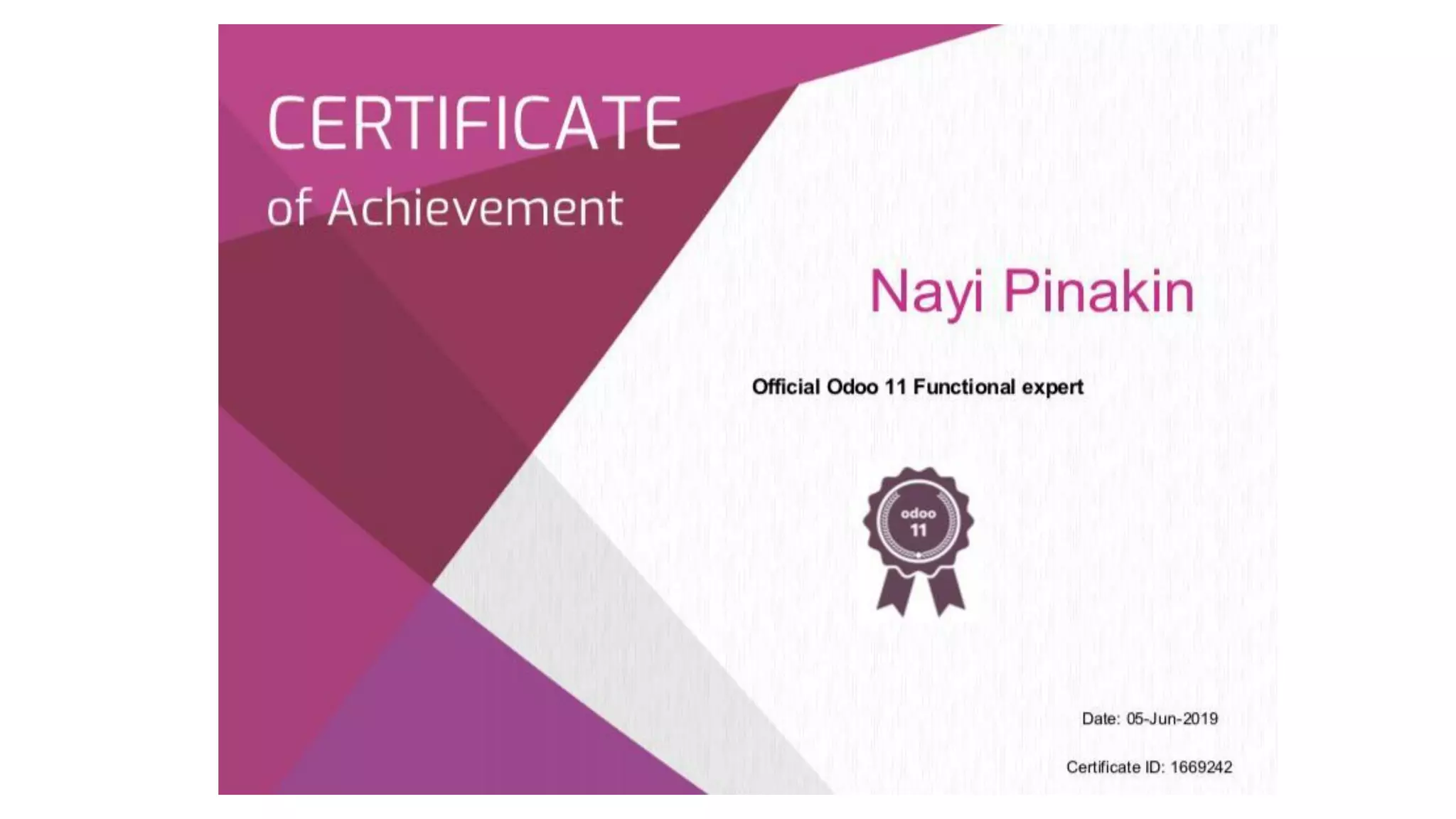 Odoo Functional Certification