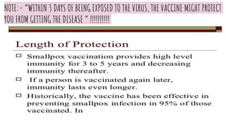 NOTE:- “WITHIN 3 DAYS OF BEING EXPOSED TO THE VIRUS, THE VACCINE MIGHT PROTECT
YOU FROM GETTING THE DISEASE “ !!!!!!!!!!
 