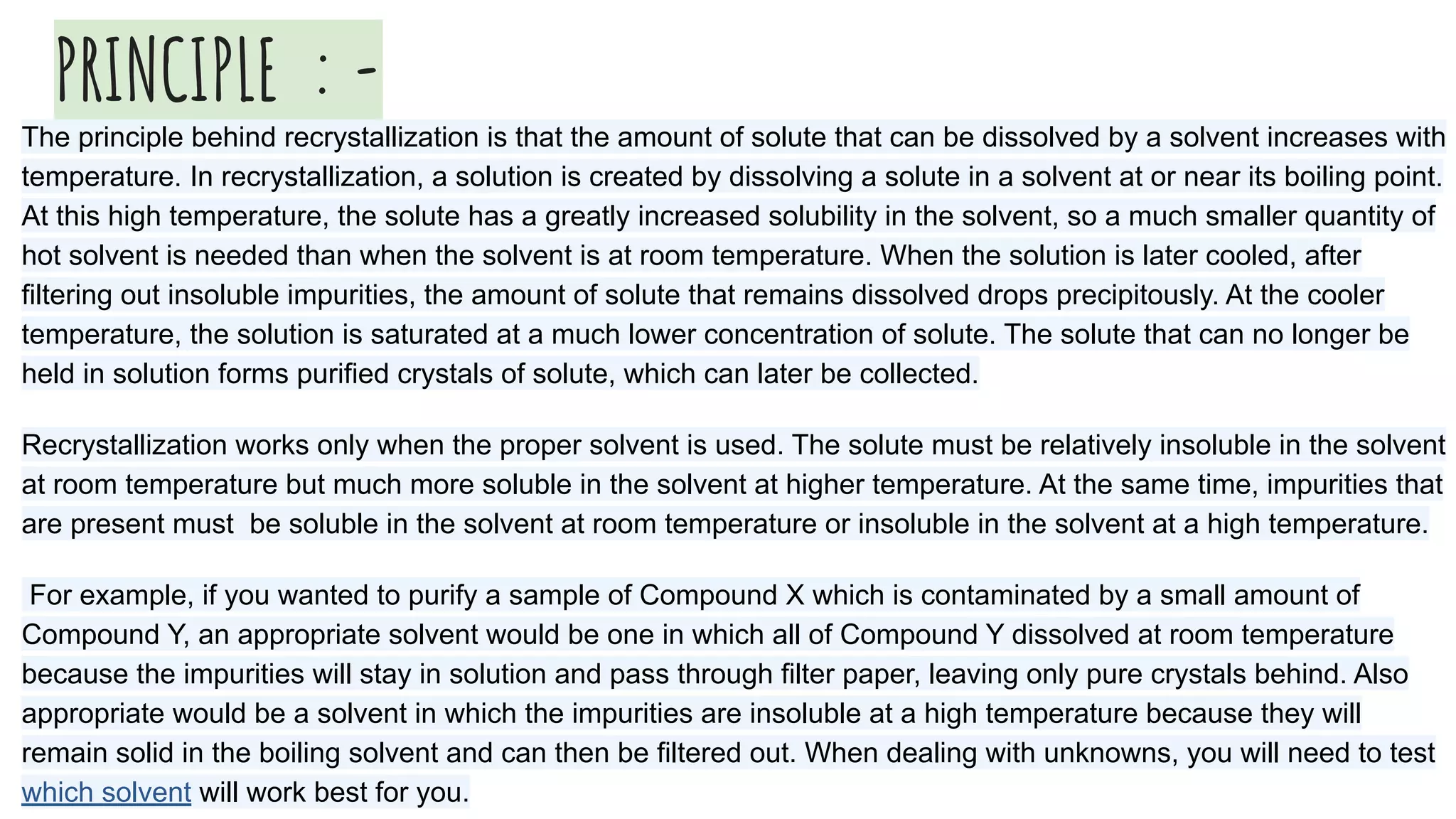 CHEMISTRY ASSIGNMENT ON RE-CRYSTALLIZATION | PDF