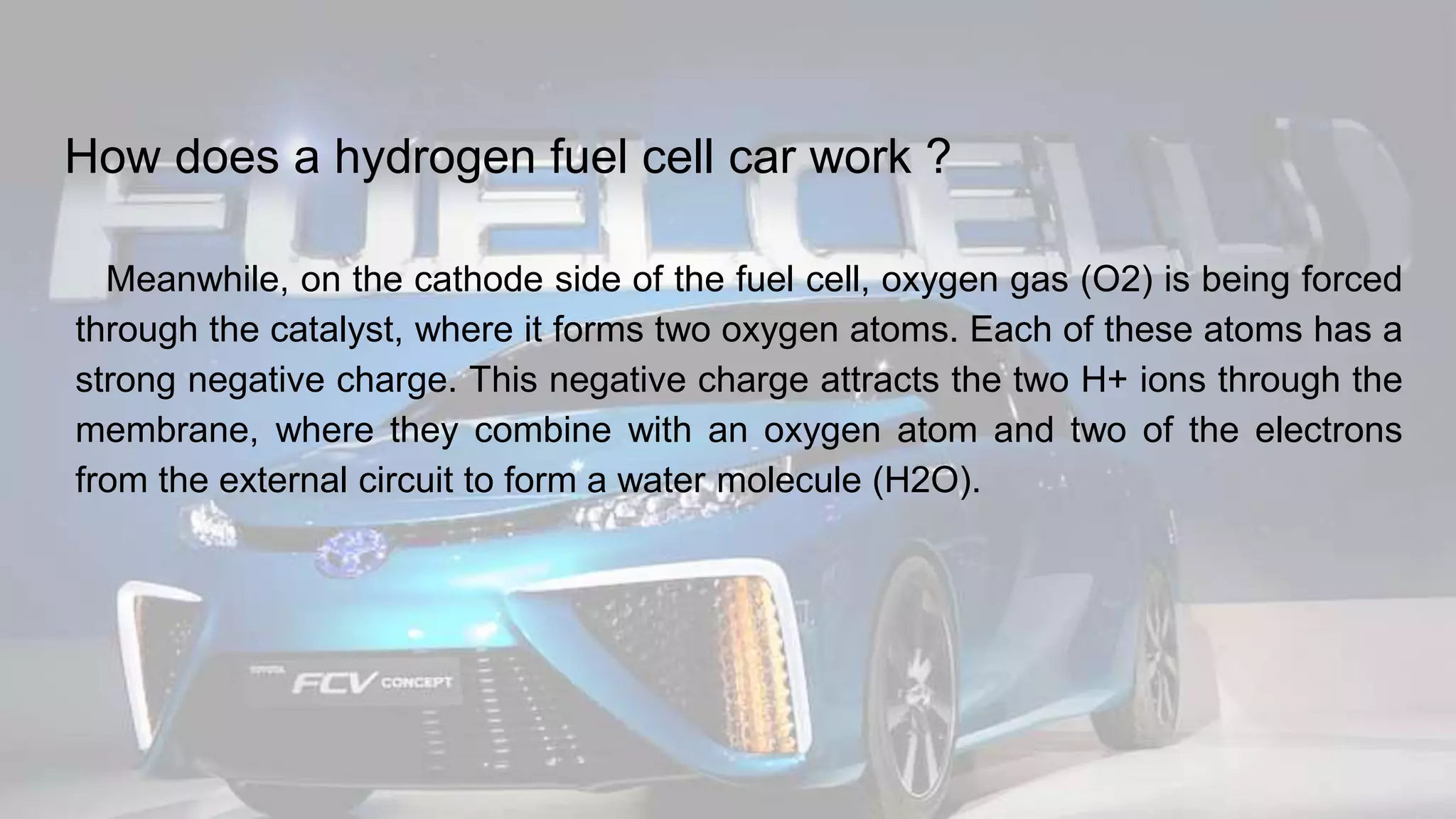 Hydrogen fuel cell cars | PPTX