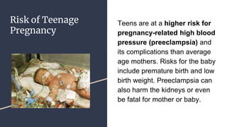 TEENAGE PREGNANCY | PPTX