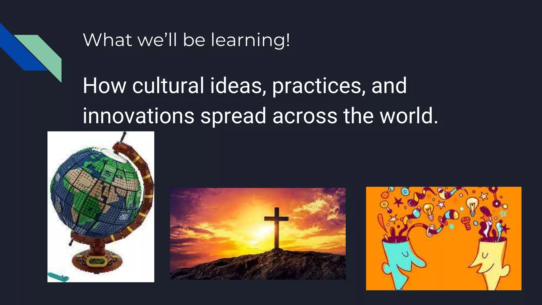 Cultural diffusion | PPTX