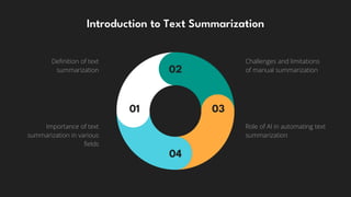 Text summarization.pptx | Computer Software and Applications | Computing
