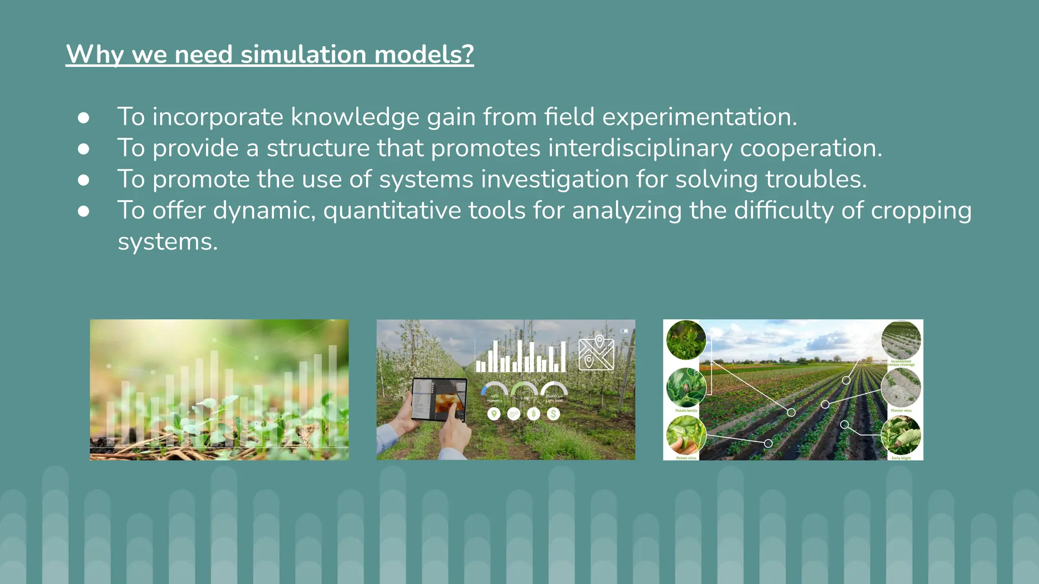 Crop Stimulation models and their uses for optimization of Agricultural ...