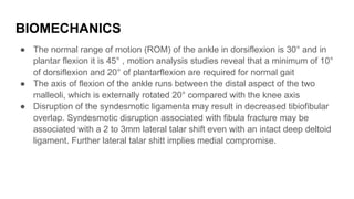 ANKLE FRACTURES PRESENTATION BY DR DEEPANSHU | PPTX
