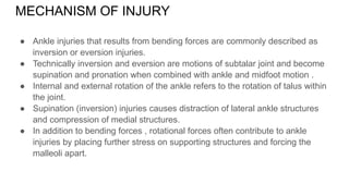 ANKLE FRACTURES PRESENTATION BY DR DEEPANSHU | PPTX
