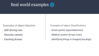 Computer vision Difference between object classification and object ...