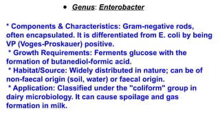 Comprehensive Overview of Enterobacteriaceae Family and Its Genera | PPTX